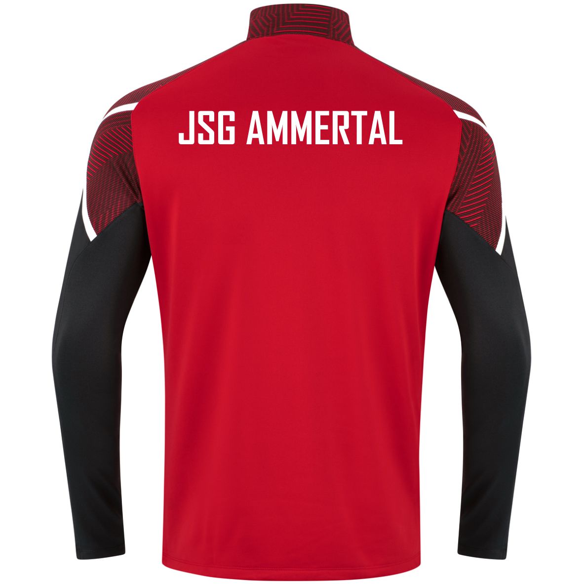 JAKO Zip Top PERFORMANCE (inkl. Bedruckung) - Rot/Schwarz - JSG Ammertal