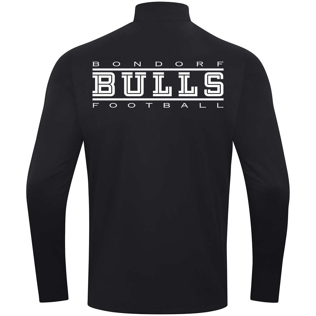 JAKO Ziptop Power schwarz (inkl. Bedruckung) - Bulls Bondorf