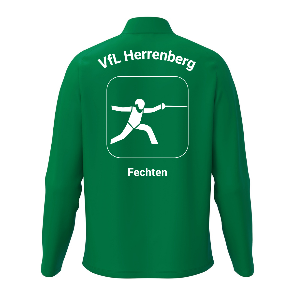 JAKO Freizeitjacke One Grün (inkl. Bedruckung) - VfL Herrenberg Fechten
