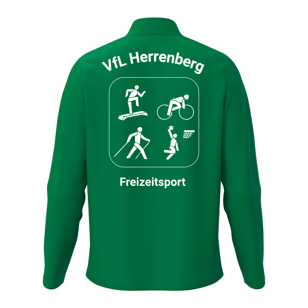 JAKO Freizeitjacke One Grün (inkl. Bedruckung) - VfL Herrenberg Freizeitsport