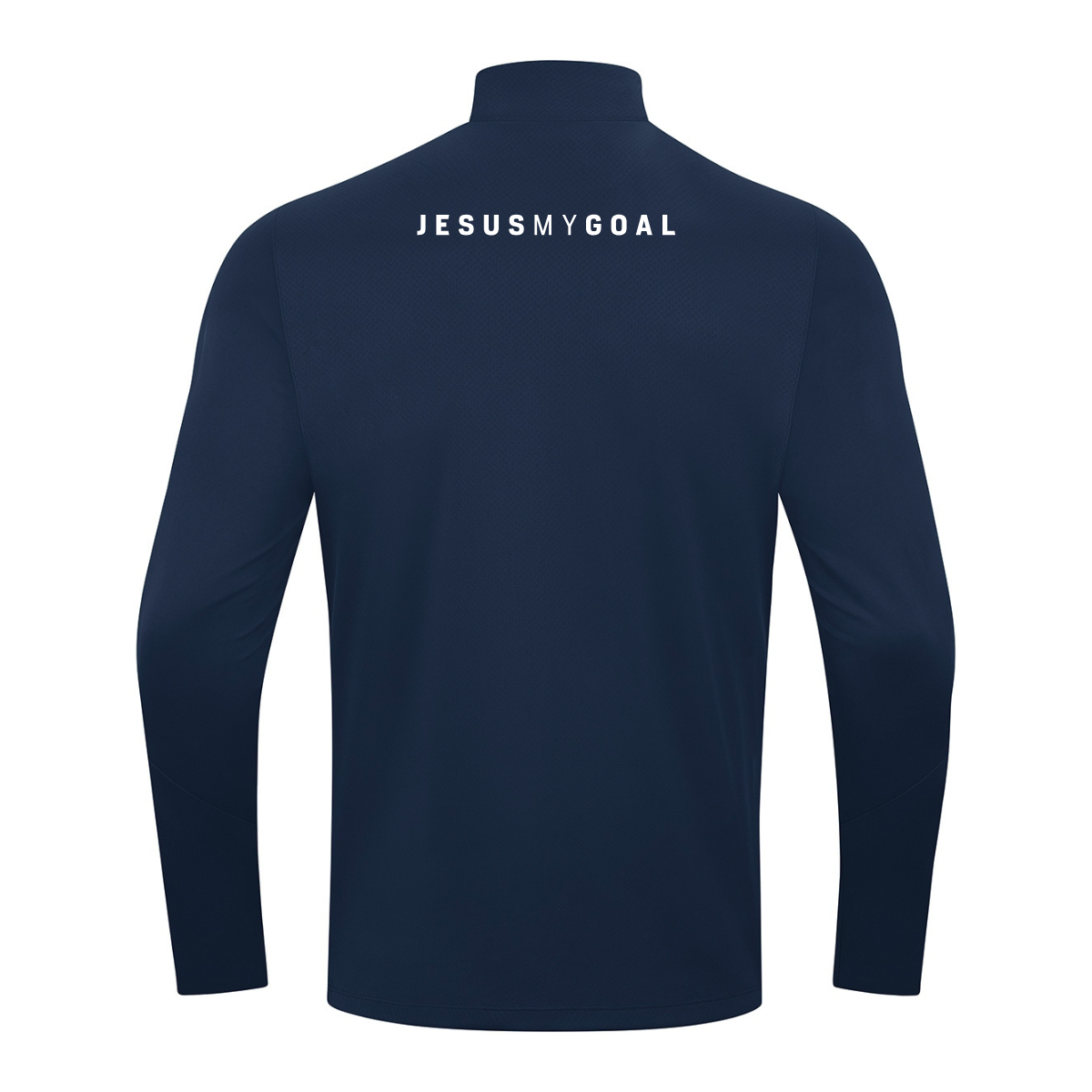 JAKO Zip Top POWER (inkl. Bedruckung) - Marine - Fussball mit Vision