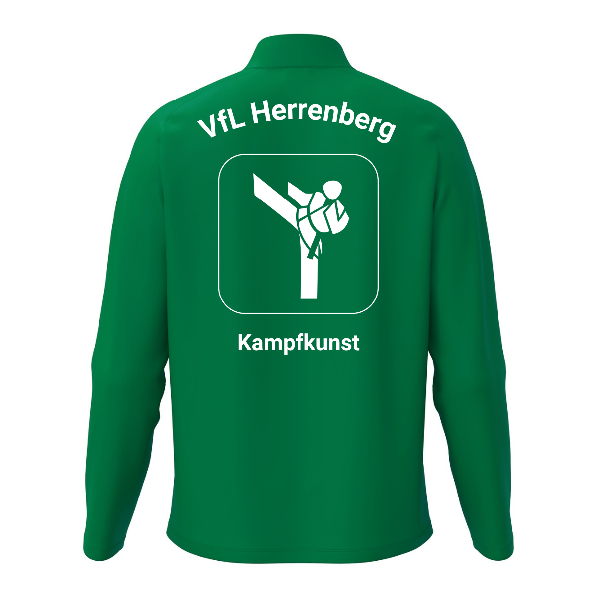 JAKO Freizeitjacke One Grün (inkl. Bedruckung) - VfL Herrenberg Kampfkunst