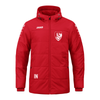 JAKO Coachjacke mit Kapuze rot (inkl. Bedruckung) - SV Vollmaringen