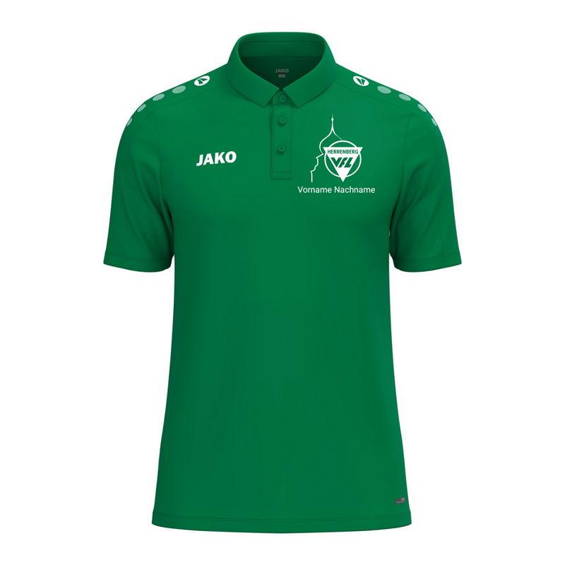 JAKO Poloshirt One Grün (inkl. Bedruckung) - VfL Herrenberg Turnen