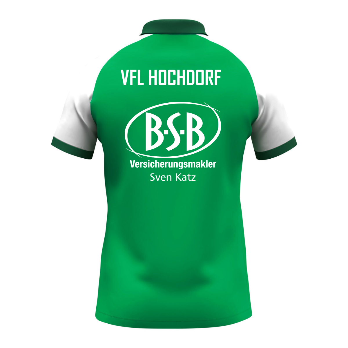 JAKO Poloshirt Dynamic grün/weiß (inkl. Bedruckung) VfL Hochdorf BSB