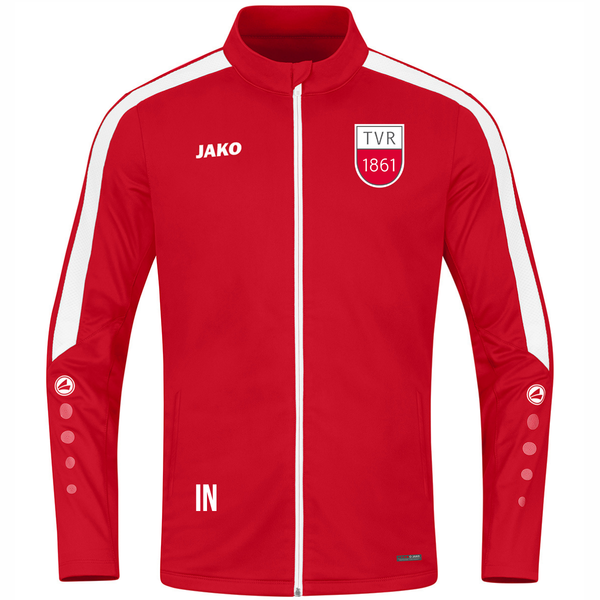JAKO Polyesterjacke Power rot (inkl. Bedruckung) - TV Rottenburg Handball