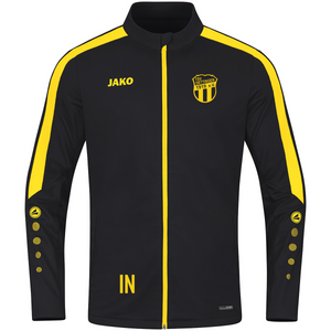 JAKO Polyesterjacke Power schwarz/citro (inkl. Bedruckung) - TSV Dettingen