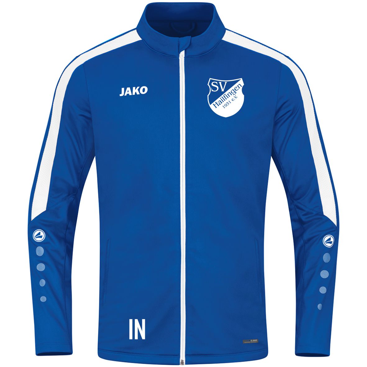 JAKO Polyesterjacke POWER (inkl. Bedruckung) - Blau - SV Hailfingen