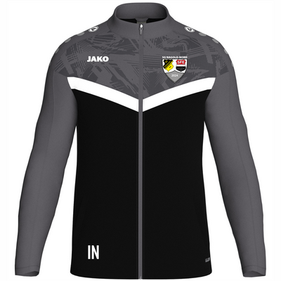 JAKO Polyesterjacke Iconic schwarz/anthrazit (inkl. Bedruckung) - SG Nagold Nord