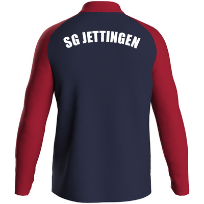 JAKO Polyesterjacke Iconic marine/chili rot (inkl. Bedruckung) - SG Jettingen