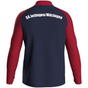 JAKO Polyesterjacke Iconic marine/chili rot (inkl. Bedruckung) - SG Jettingen