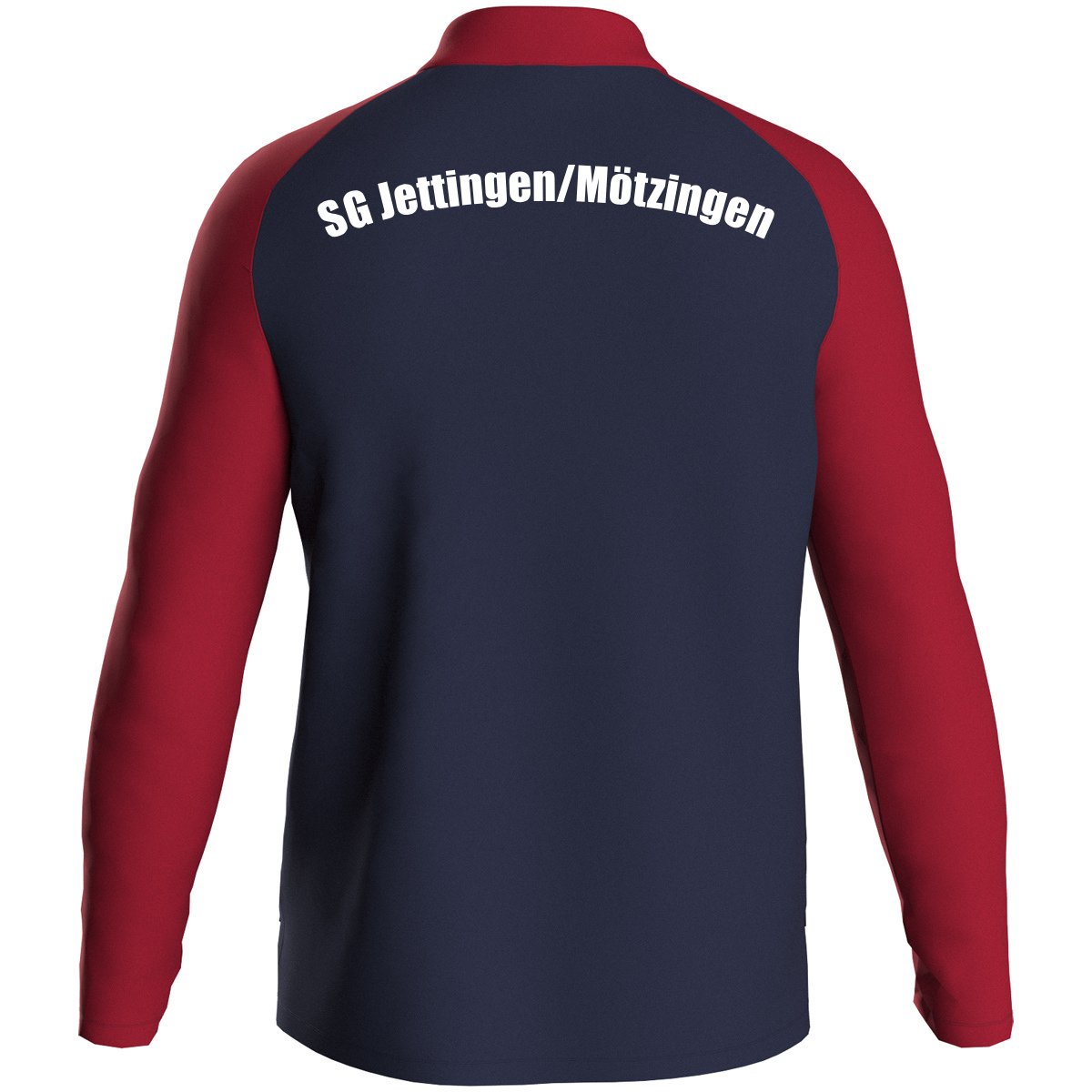 JAKO Polyesterjacke Iconic marine/chili rot (inkl. Bedruckung) - SG Jettingen