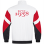 JAKO Freizeitjacke Retro schwarz/weiß/rot (inkl. Bedruckung) - FC Unterjettingen