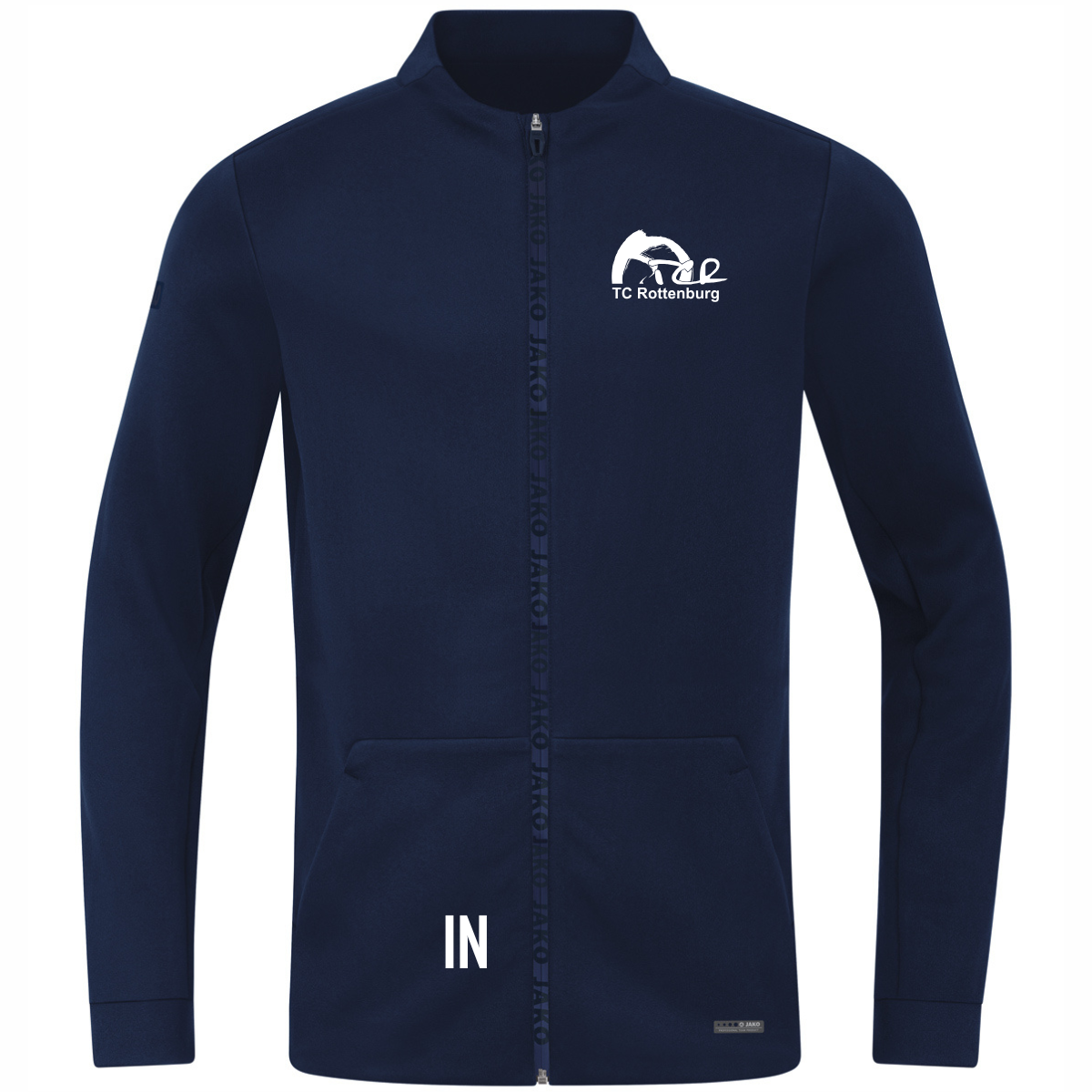 JAKO Jacke Pro Casual marine (inkl. Bedruckung) - TC Rottenburg