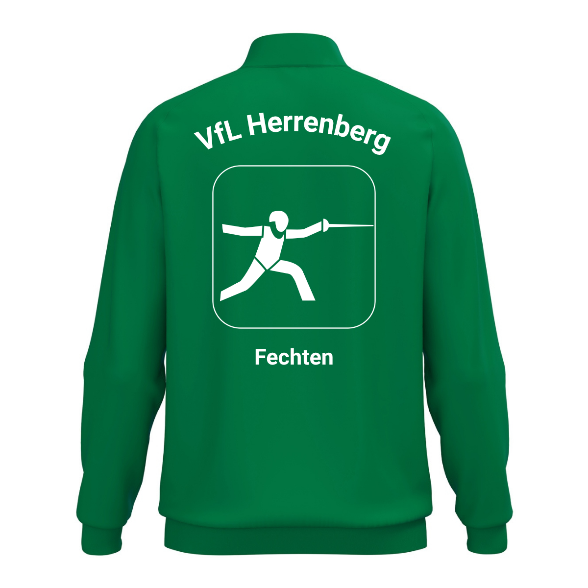 JAKO Polyesterjacke One Grün (inkl. Bedruckung) - VfL Herrenberg Fechten