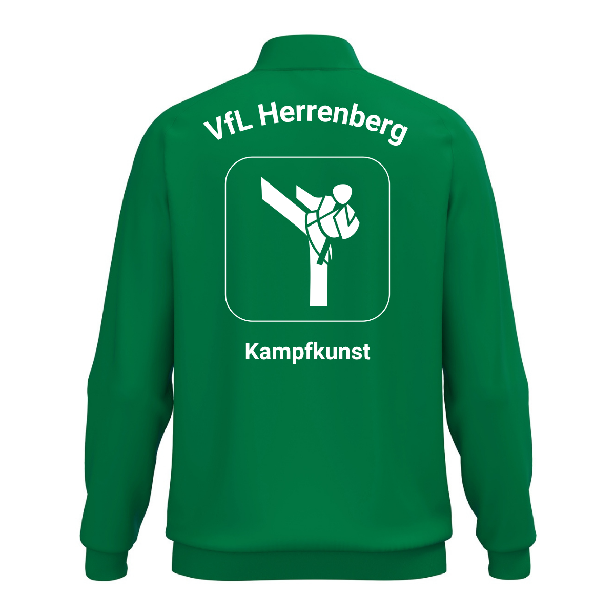 JAKO Polyesterjacke One Grün (inkl. Bedruckung) - VfL Herrenberg Kampfkunst