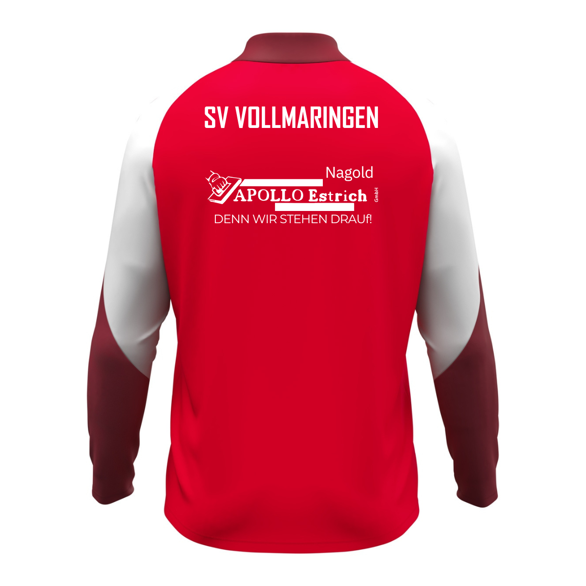 JAKO ZipTop Dynamic rot/weiß (inkl. Bedruckung) - SV Vollmaringen