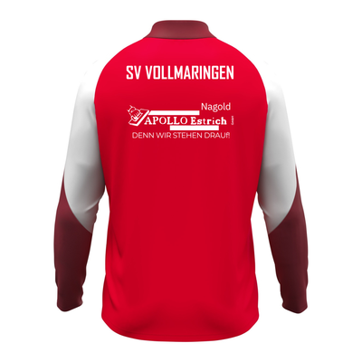 JAKO ZipTop Dynamic rot/weiß (inkl. Bedruckung) - SV Vollmaringen
