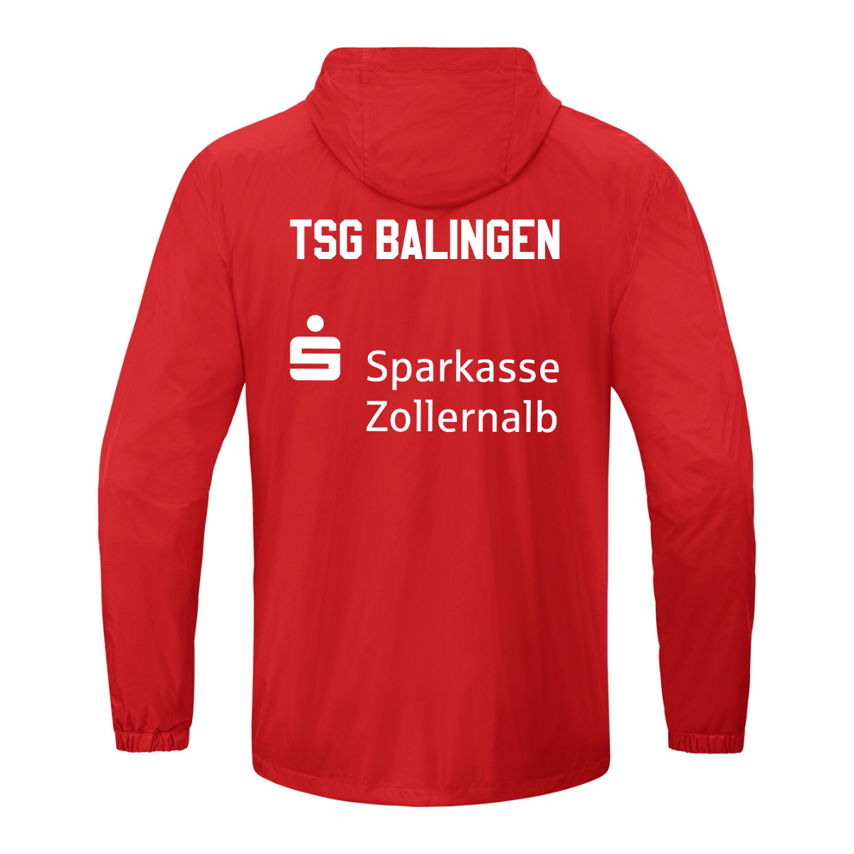 JAKO Regenjacke Team 2.0 rot (inkl. Bedruckung) - TSG Balingen