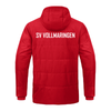 JAKO Coachjacke mit Kapuze rot (inkl. Bedruckung) - SV Vollmaringen