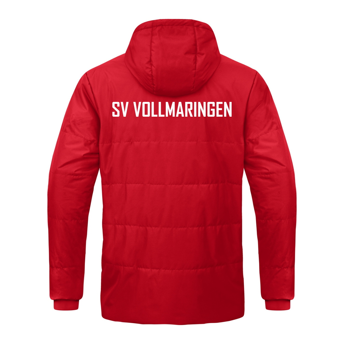 JAKO Coachjacke mit Kapuze rot (inkl. Bedruckung) - SV Vollmaringen