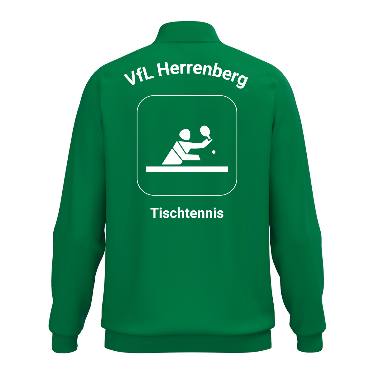 JAKO Polyesterjacke One Grün (inkl. Bedruckung) - VfL Herrenberg Tischtennis