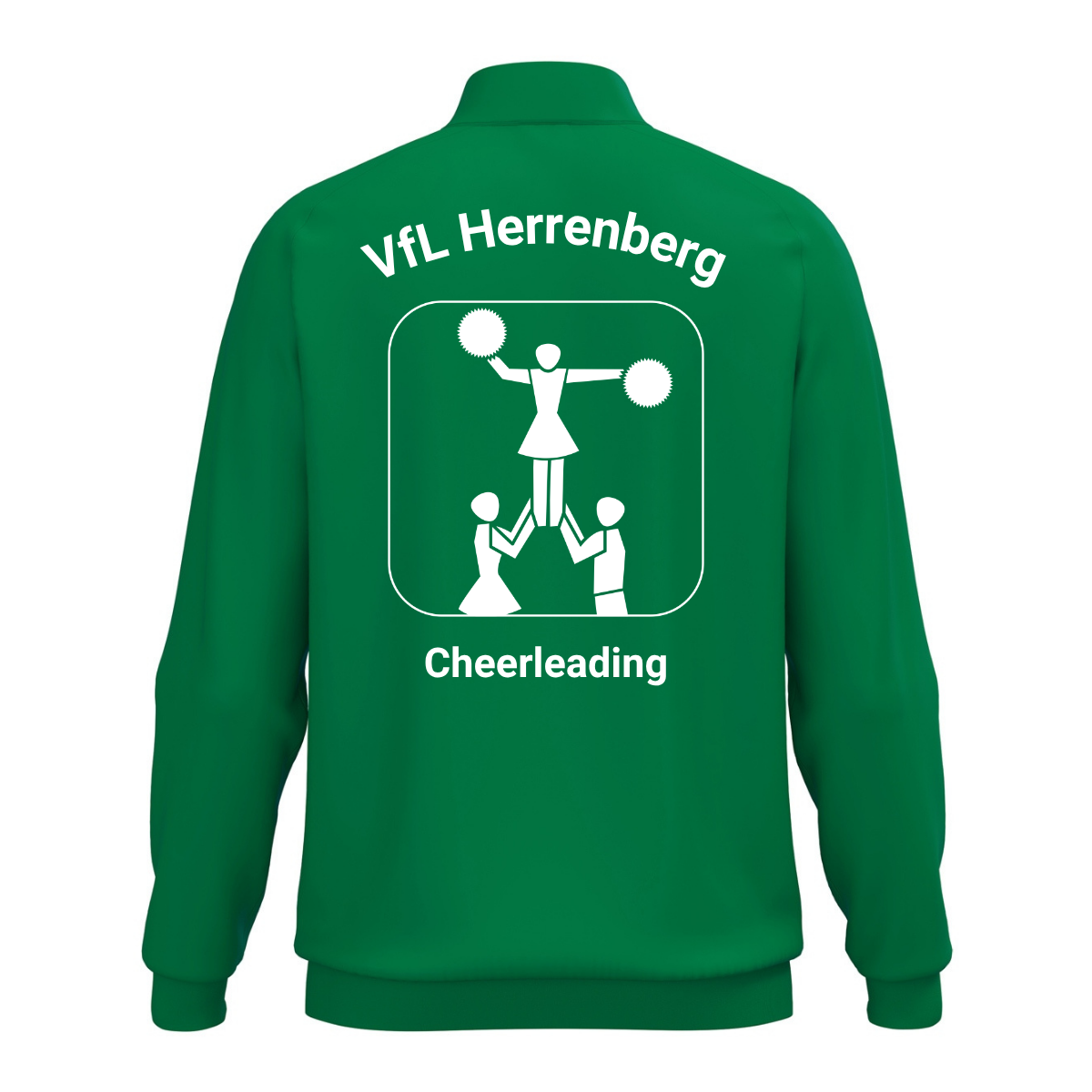 JAKO Polyesterjacke One Grün (inkl. Bedruckung) - VfL Herrenberg Cheerleading