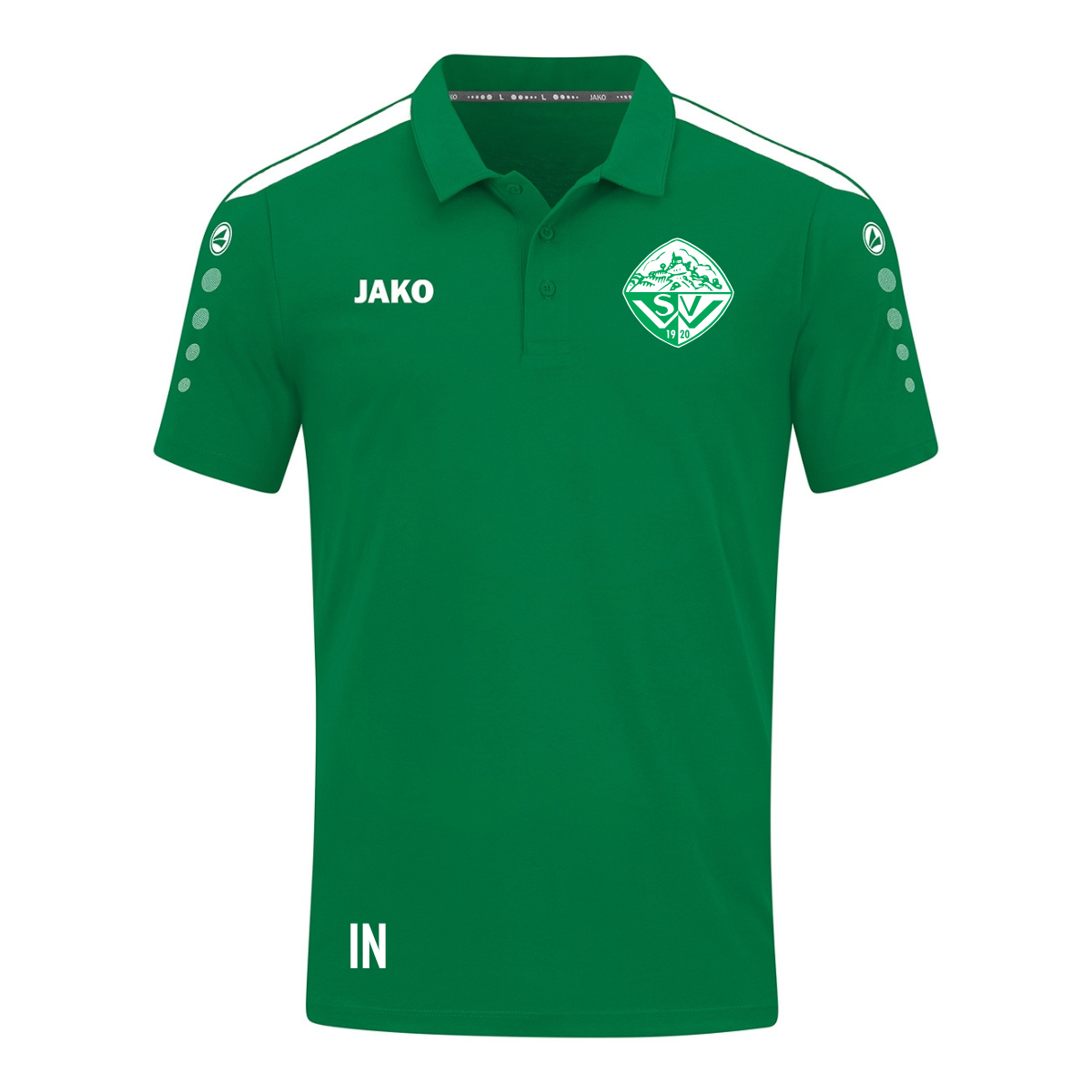 JAKO Polo Power sportgrün (inkl. Bedruckung) - SV Wurmlingen