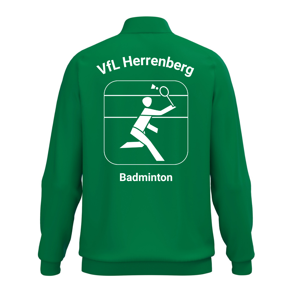 JAKO Polyesterjacke One Grün (inkl. Bedruckung) - VfL Herrenberg Badminton