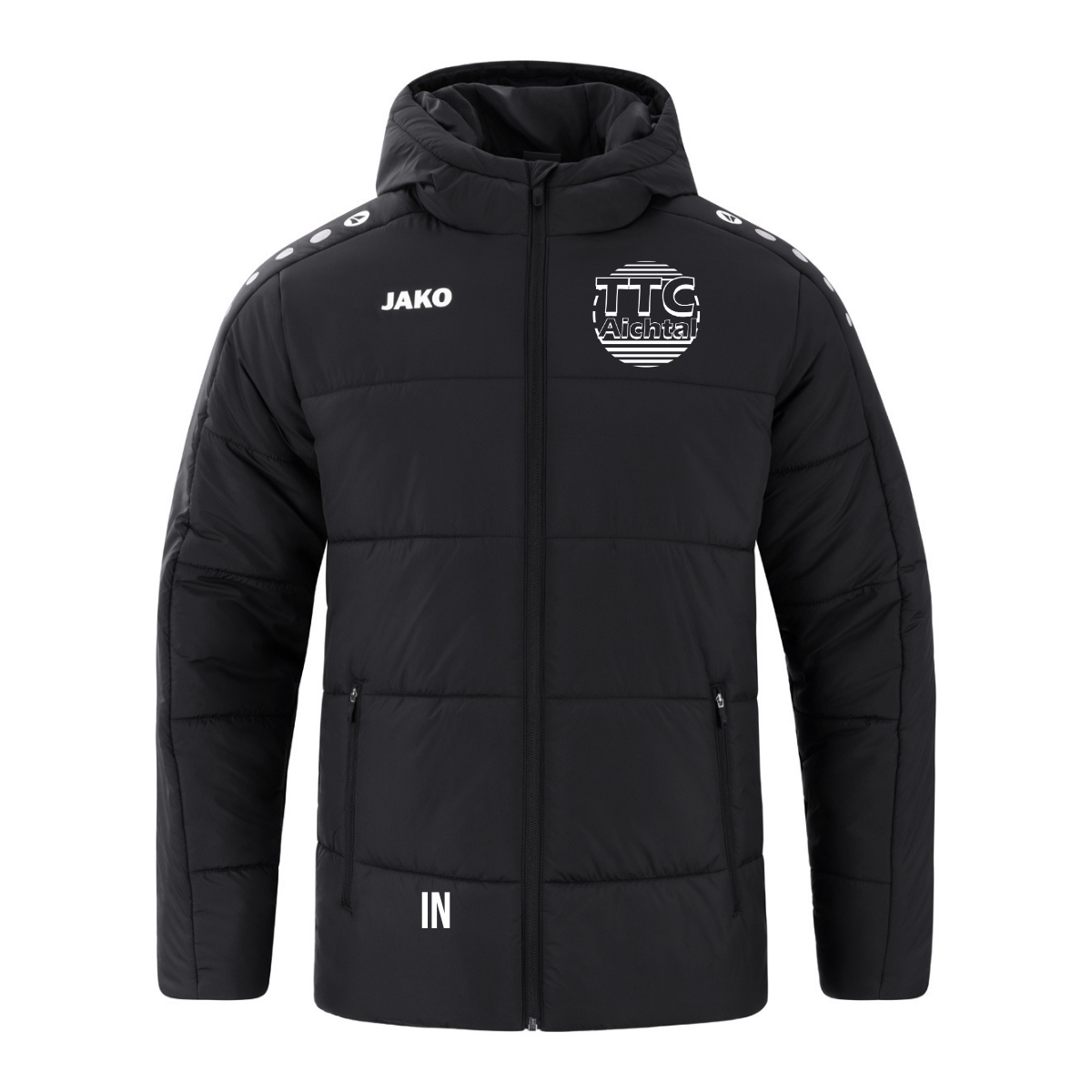 JAKO Coachjacke mit Kapuze (inkl. Bedruckung) - TTC Aichtal