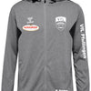 HUMMEL Zip Hoodie AUTHENTIC (inkl. Bedruckung) - Grau - VfL Pfullingen Trainer