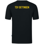 JAKO T-Shirt Organic schwarz (inkl. Bedruckung) - TSV Dettingen
