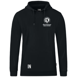 JAKO Kapuzensweat ORGANIC (inkl. Bedruckung) - Schwarz - Skiclub Rottenburg