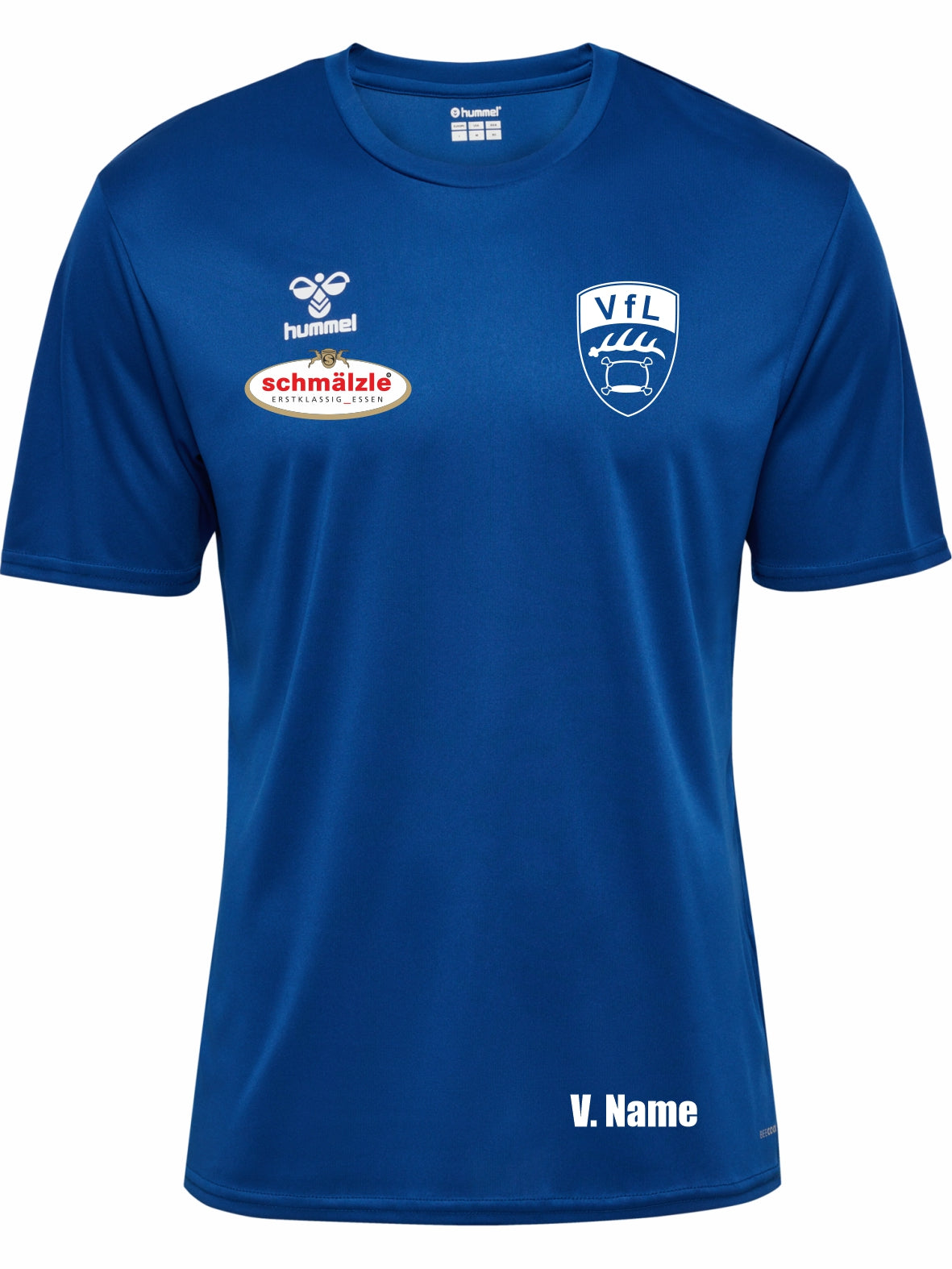 HUMMEL T-Shirt ESSENTIAL (inkl. Bedruckung) - Blau - VfL Pfullingen