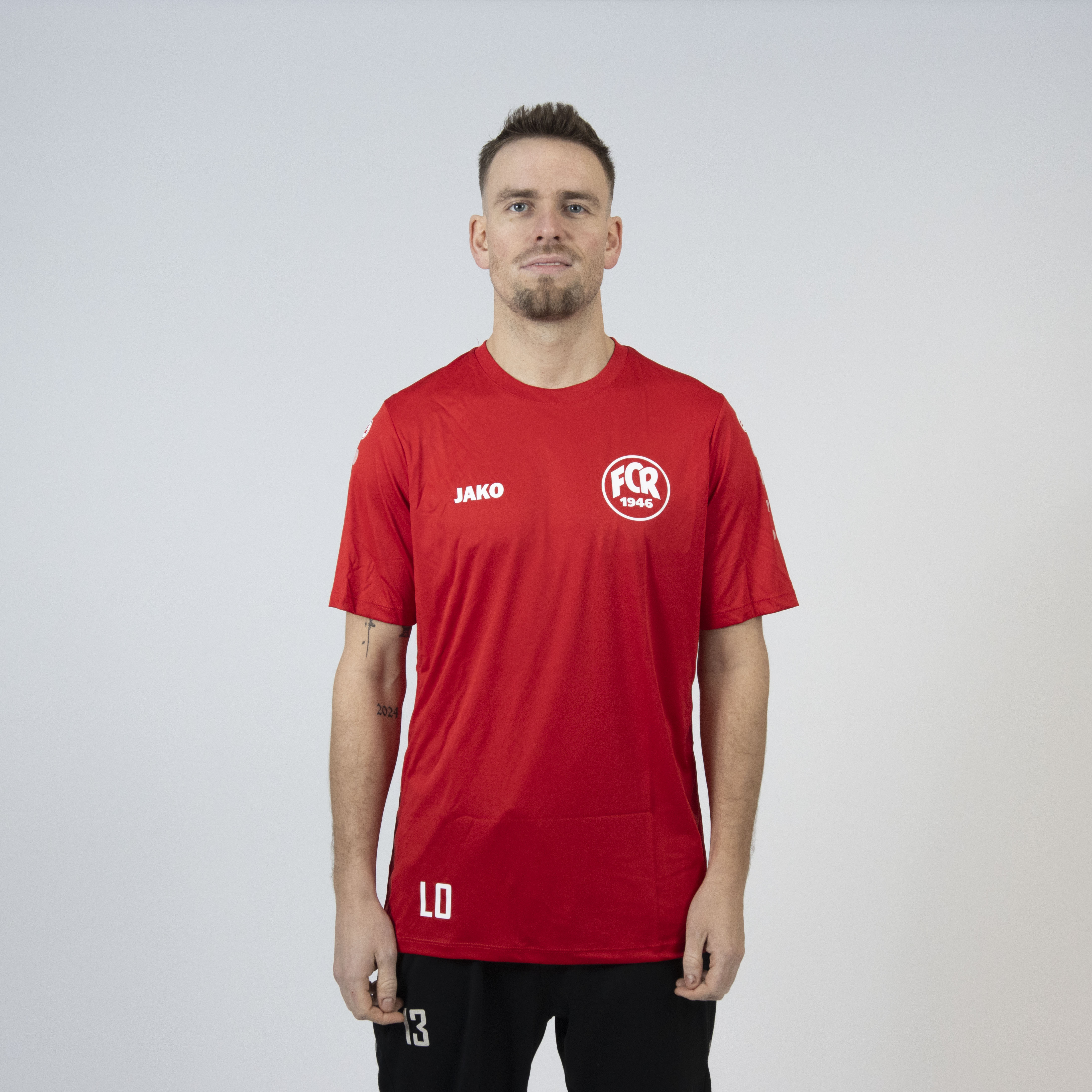 JAKO Trikot Team Kurzarm (inkl. Bedruckung) sportrot - FC Rottenburg