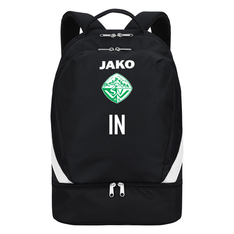 JAKO Rucksack Iconic schwarz (inkl. Bedruckung) - SV Wurmlingen