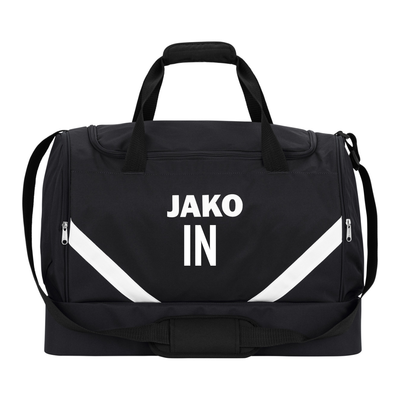 JAKO Sporttasche Iconic schwarz (inkl. Bedruckung) - Nur Initialen