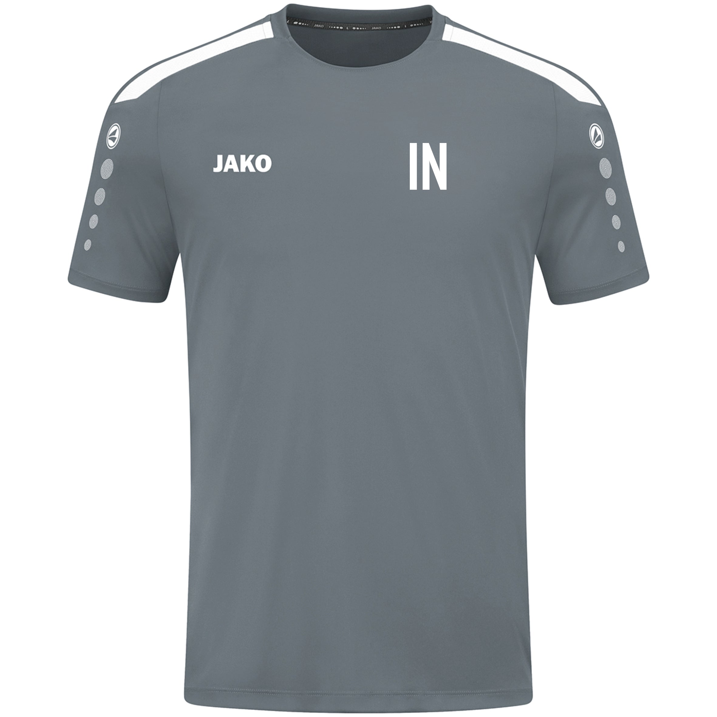 JAKO Trikot Power steingrau (inkl. Bedruckung) - SGM Eutingen/Hochdorf/Vollmaringen