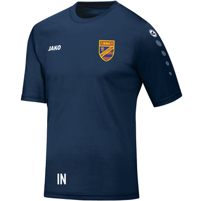 JAKO Trikot Team Kurzarm navy (inkl. Bedruckung) - SSC Tübingen