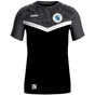 JAKO T-Shirt Iconic (inkl. Bedruckung) schwarz/anthrazit - SGM Göttelfingen/Baisingen