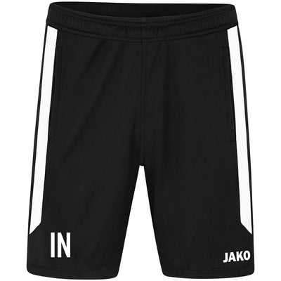 JAKO Short Power (inkl. Bedruckung) schwarz/weiß - FC Rottenburg