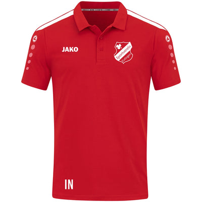 JAKO Polo Power rot (inkl. Bedruckung) - SV Eutingen