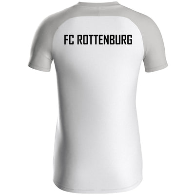 JAKO Polo Iconic (inkl. Bedruckung) weiß/soft grey/anthra light - FC Rottenburg