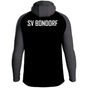 Jako Kapuzenjacke Iconic Schwarz/Anthrazit - SV Bondorf