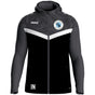 JAKO Kapuzenjacke Iconic weiß/soft grey/anthra light (inkl. Bedruckung) - SGM Göttelfingen/Baisingen
