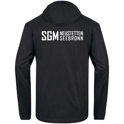 JAKO Allwetterjacke TEAM 2.0 (inkl. Bedruckung) - Schwarz - SGM Neustetten/Seebronn