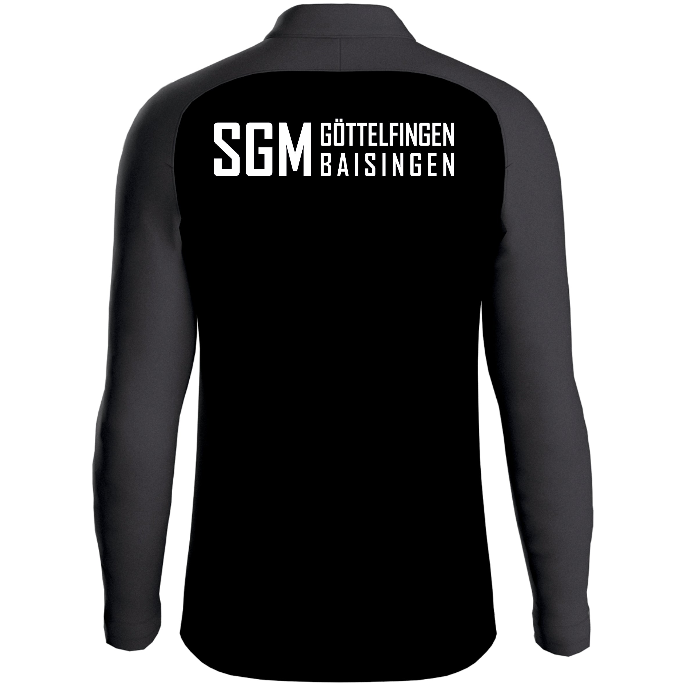 JAKO Ziptop Iconic schwarz/anthrazit (inkl. Bedruckung) - SGM Göttelfingen/Baisingen