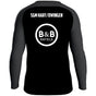 JAKO Sweat Iconic (inkl. Bedruckung) schwarz/anthrazit - SGM Hart/Owingen