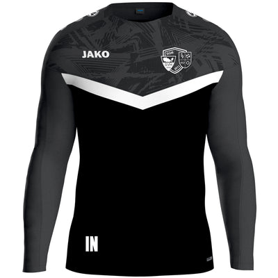 JAKO Sweat Iconic (inkl. Bedruckung) schwarz/anthrazit - SGM Hart/Owingen