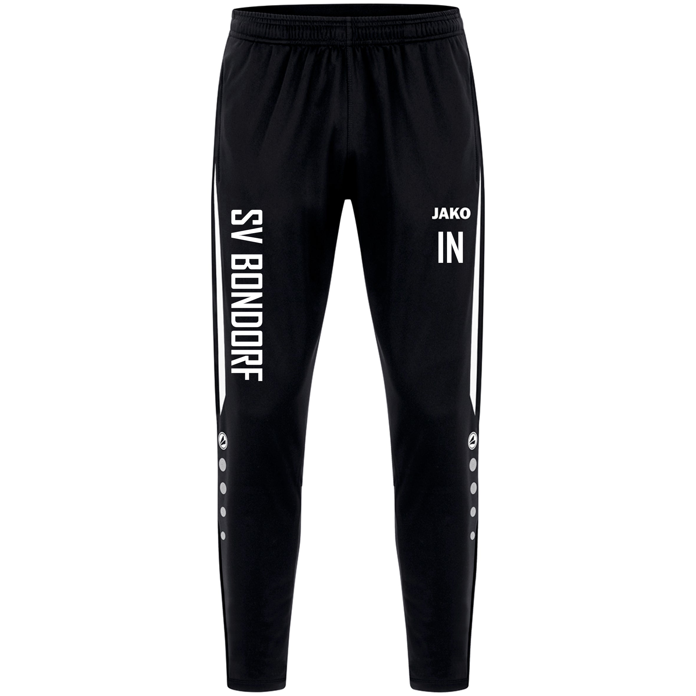 Jako Polyesterhose Power Schwarz/Weiß - SV Bondorf